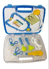 Daktaro rinkinys lagaminėlyje, mėlynas kaina ir informacija | Lavinamieji žaislai | pigu.lt