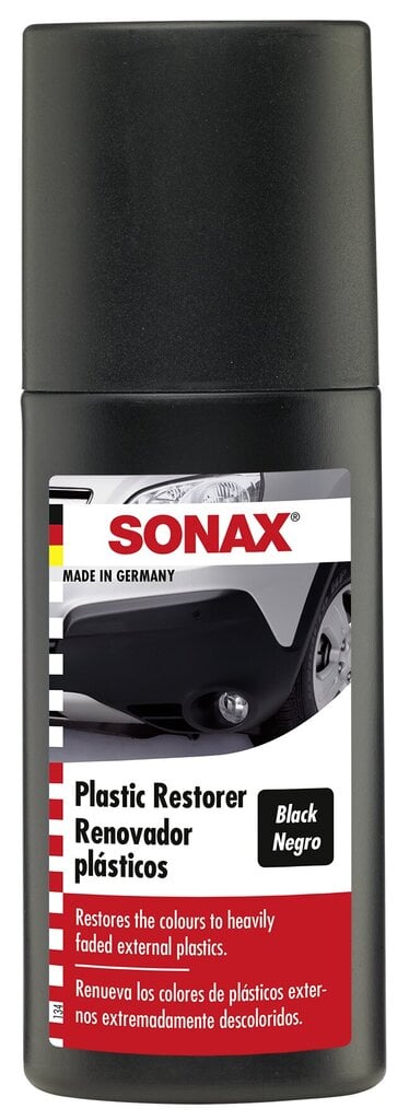 SONAX Plastiko juodintojas, 100ml kaina ir informacija | Autochemija | pigu.lt