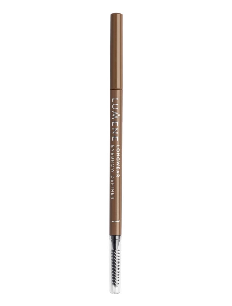 Antakių pieštukas Lumene Longwear Eyebrow Definer, Nr. 1, 0.09 g цена и информация | Antakių dažai, pieštukai | pigu.lt
