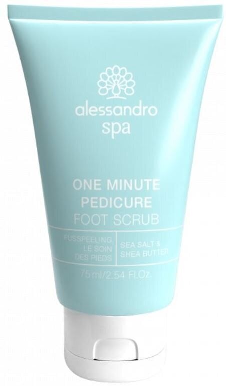 Pėdų šveitiklis Alessandro One Minute Pedicure, 75 ml kaina ir informacija | Kūno šveitikliai | pigu.lt