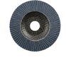 Lapelinis metalo šlifavimo diskas Stalco Cyrkon 125 G60 kaina ir informacija | Mechaniniai įrankiai | pigu.lt