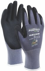 Перчатки Nitrile Flex размер 9 цена и информация | Pirštinės darbui sode M/25cm | pigu.lt