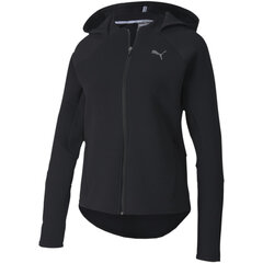 Джемпер женский Puma Evostripe FZ Hoody 58124501, черный цена и информация | Женские толстовки | pigu.lt