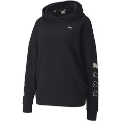 Джемпер женский Puma Rebel Hoody TR 58130901, черный цена и информация | Женские толстовки | pigu.lt