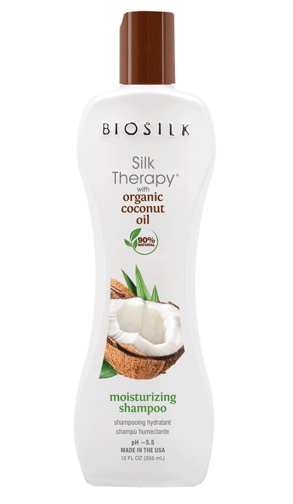 Plaukų šampūnas Biosilk Therapy Coconut 355 ml kaina ir informacija | Šampūnai | pigu.lt