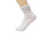 Kojinės moterims su papuošimais be Snazzy SK-38, baltos цена и информация | Moteriškos kojinės | pigu.lt