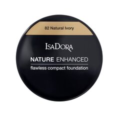 Компактная основа для макияжа IsaDora Nature Enhanced Flawless Compact, Nr. 82, 10 г цена и информация | Пудры, базы под макияж | pigu.lt