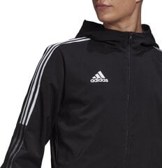 Спортивный свитер мужской Adidas Tiro 21 Windbreaker M GP4967, черный цена и информация | Мужские термобрюки, темно-синие, SMA61007 | pigu.lt