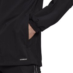 Спортивный свитер мужской Adidas Tiro 21 Windbreaker M GP4967, черный цена и информация | Мужская спортивная одежда | pigu.lt