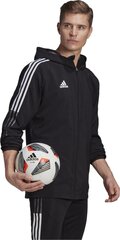 Спортивный свитер мужской Adidas Tiro 21 Windbreaker M GP4967, черный цена и информация | Мужская спортивная одежда | pigu.lt
