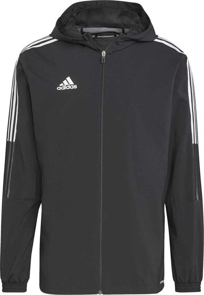 Džemperis vyrams Adidas, juodas цена и информация | Sportinė apranga vyrams | pigu.lt