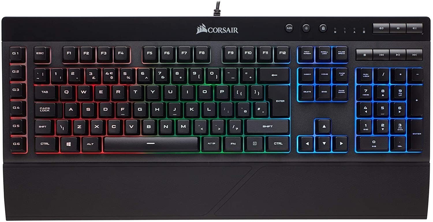 Corsair Gaming K55 RGB PRO kaina ir informacija | Klaviatūros | pigu.lt