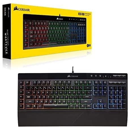 Corsair Gaming K55 RGB PRO kaina ir informacija | Klaviatūros | pigu.lt