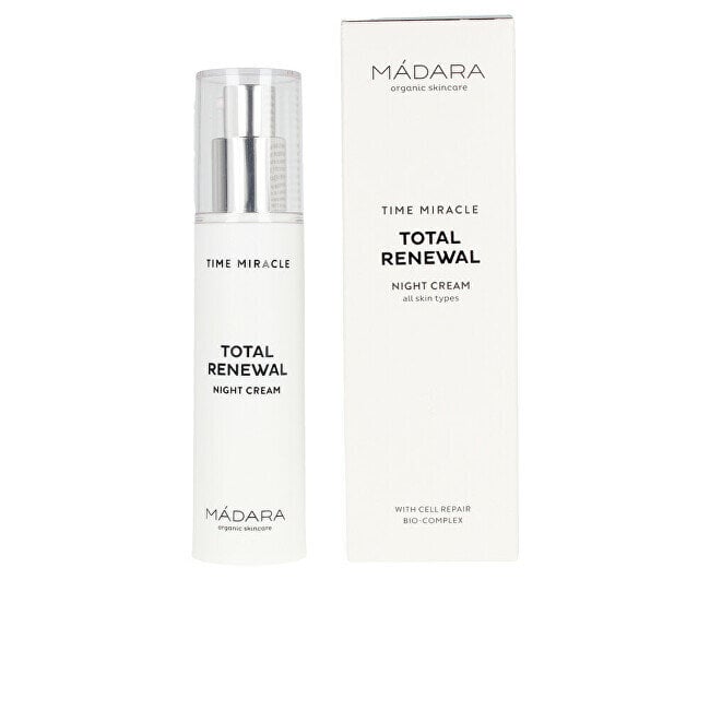 Naktinis maitinamasis kremas Madara Time Miracle Total Renewal Night Cream, 50 ml kaina ir informacija | Veido kremai | pigu.lt