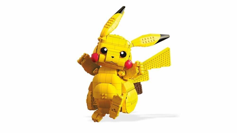 Konstruktorius Mega Construx Jumbo Pikachu, 30 cm kaina ir informacija | Konstruktoriai ir kaladėlės | pigu.lt