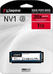 Kingston SNVS/1000G цена и информация | Внутренние жёсткие диски (HDD, SSD, Hybrid) | pigu.lt