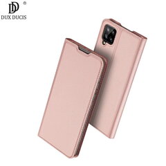 Dėklas telefonui Dux Ducis Skin Pro skirtas Samsung Galaxy A12, rožinis kaina ir informacija | Telefono dėklai | pigu.lt