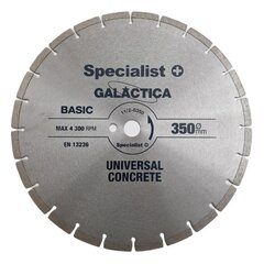 Deimantinis diskas Galactica 350x10x25,4MM цена и информация | Механические инструменты | pigu.lt