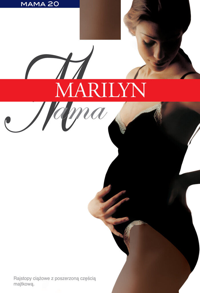Pėdkelnės nėščiosioms Marilyn Mama 20 DEN, pilkos kaina ir informacija | Pėdkelnės | pigu.lt