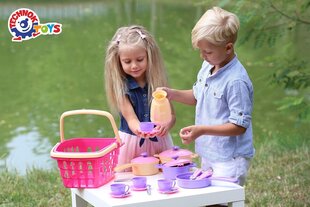 Набор игрушечной посуды для детей в сумке 3 года + kaina ir informacija | Игрушки для девочек | pigu.lt