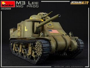 Klijuojamas modelis MiniArt 35209 M3 Lee Mid Prod. Interior Kit 1/35 kaina ir informacija | Klijuojami modeliai | pigu.lt