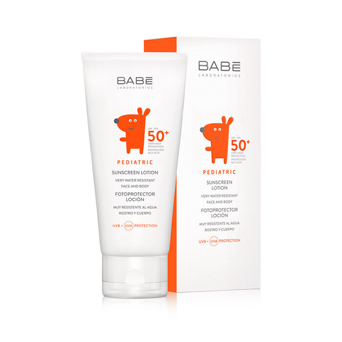 Apsauginis losjonas nuo saulės Babe Laboratorios SPF50+, 100 ml kaina ir informacija | Kremai nuo saulės | pigu.lt