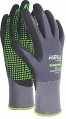 Перчатки Nitrile Flex PVC DOTS, размер 11. цена и информация | Pirštinės darbui sode M/25cm | pigu.lt
