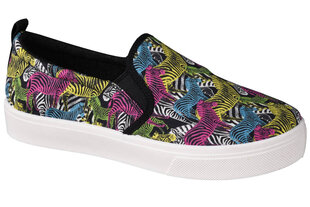 Кроссовки женские Skechers Poppy Pop Art Animals 155077BKMT, черные цена и информация | Спортивная обувь, кроссовки для женщин | pigu.lt