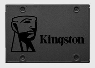 Kingston Technology A400 2.5" 480 GB „Serial ATA III“ TLC цена и информация | Внутренние жёсткие диски (HDD, SSD, Hybrid) | pigu.lt