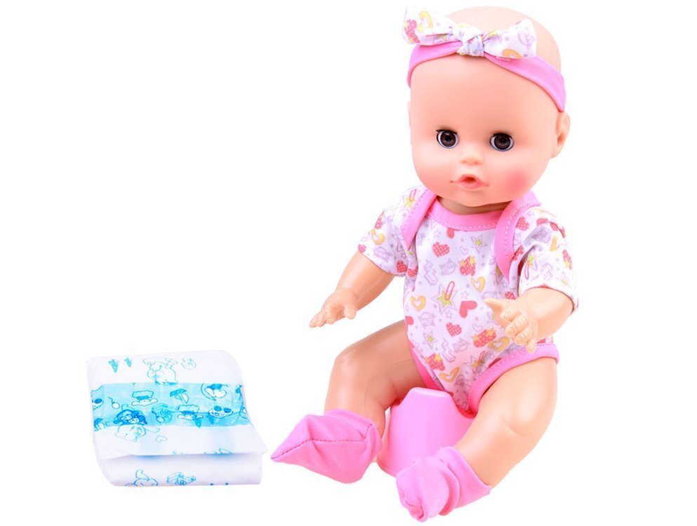 Interaktyvi lėlė, rožinė kaina ir informacija | Žaislai kūdikiams | pigu.lt