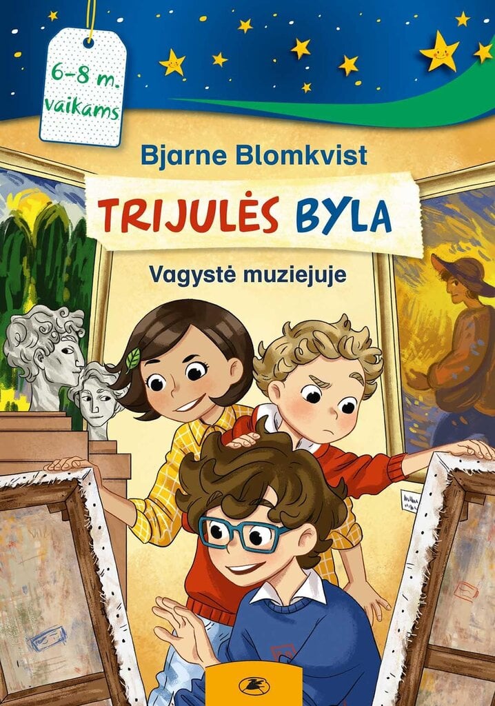 Trijulės byla. Vagystė muziejuje цена и информация | Knygos vaikams | pigu.lt