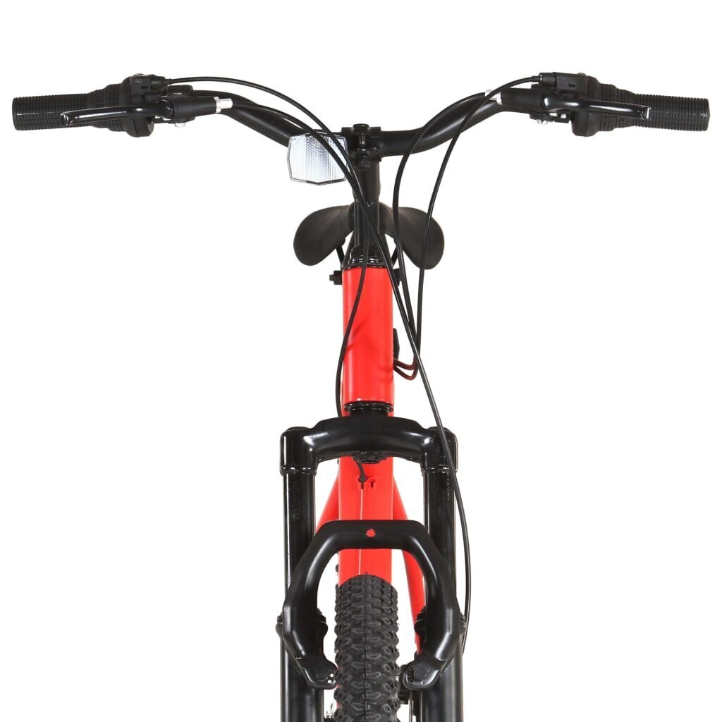 Kalnų dviratis 29 colių ratai, raudonas цена и информация | Dviračiai | pigu.lt