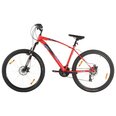 Kalnų dviratis 29 colių ratai, raudonas