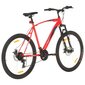 Kalnų dviratis 26 colių ratai, raudonas kaina ir informacija | Dviračiai | pigu.lt
