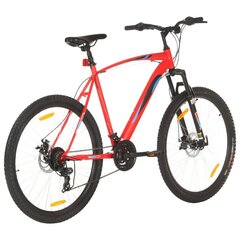 Kalnų dviratis 29 colių ratai, raudonas цена и информация | Велосипеды | pigu.lt