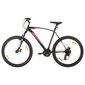 Kalnų dviratis 29 colių ratai, juodas цена и информация | Dviračiai | pigu.lt