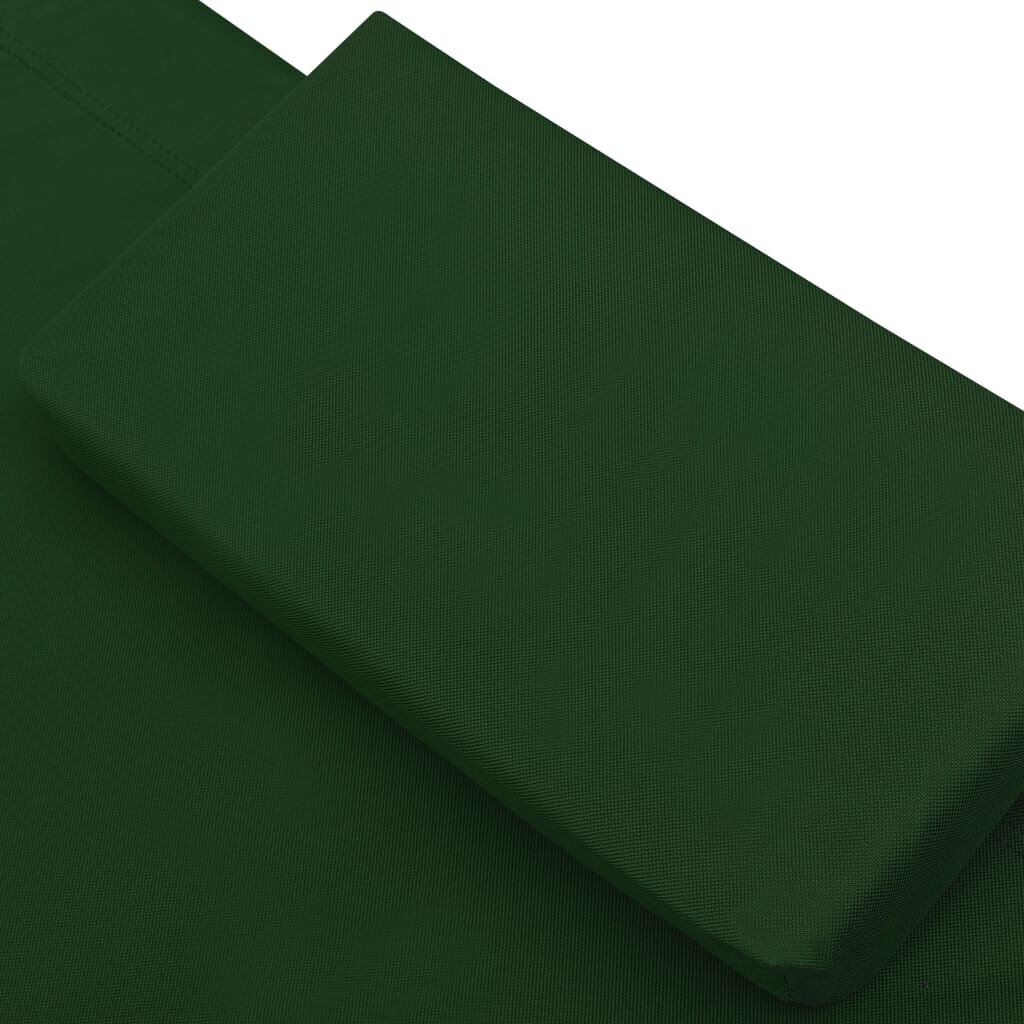 Lauko poilsio gultas, žalios spalvos цена и информация | Gultai | pigu.lt