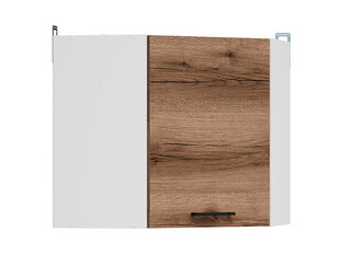 Подвесной угловой шкаф BRW Junona Line LP, темно-коричневый цена и информация | Кухонные шкафчики | pigu.lt
