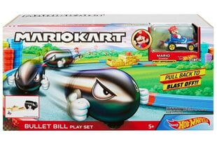 Automobilis su herojumi Mario, Hot Wheels kaina ir informacija | Žaislai berniukams | pigu.lt