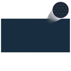 Saulę sugerianti baseino plėvelė, juoda/mėlyna, 450x220 cm, PE цена и информация | Аксессуары для бассейнов | pigu.lt
