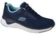 Sportiniai bateliai moterims Skechers Solare Fuse Cosmic View 149051-NVBL, mėlyni kaina ir informacija | Sportiniai bateliai, kedai moterims | pigu.lt