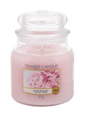 Ароматическая свеча Yankee Candle Blush Bouquet, 411 г цена и информация | Подсвечники, свечи | pigu.lt