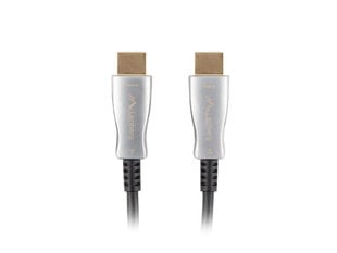 Lanberg CA-HDMI-20FB-0400-BK kaina ir informacija | Kabeliai ir laidai | pigu.lt