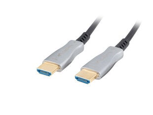 Lanberg CA-HDMI-20FB-0500-BK kaina ir informacija | Kabeliai ir laidai | pigu.lt
