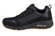 Sportiniai bateliai moterims Skechers Uno-Solid Air 155132-BBK, juodi цена и информация | Sportiniai bateliai, kedai moterims | pigu.lt