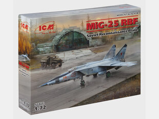Klijuojamas Modelis ICM 72174 MiG-25 RBF 1/72 kaina ir informacija | Klijuojami modeliai | pigu.lt