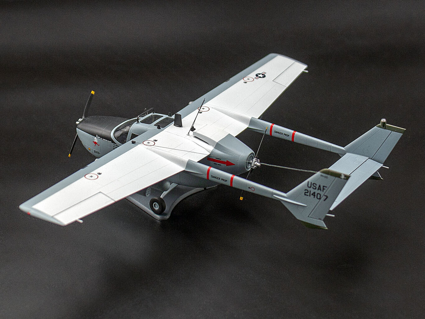 Klijuojamas Modelis ICM 48290 Cessna O-2A Skymaster 1/48 kaina ir informacija | Klijuojami modeliai | pigu.lt