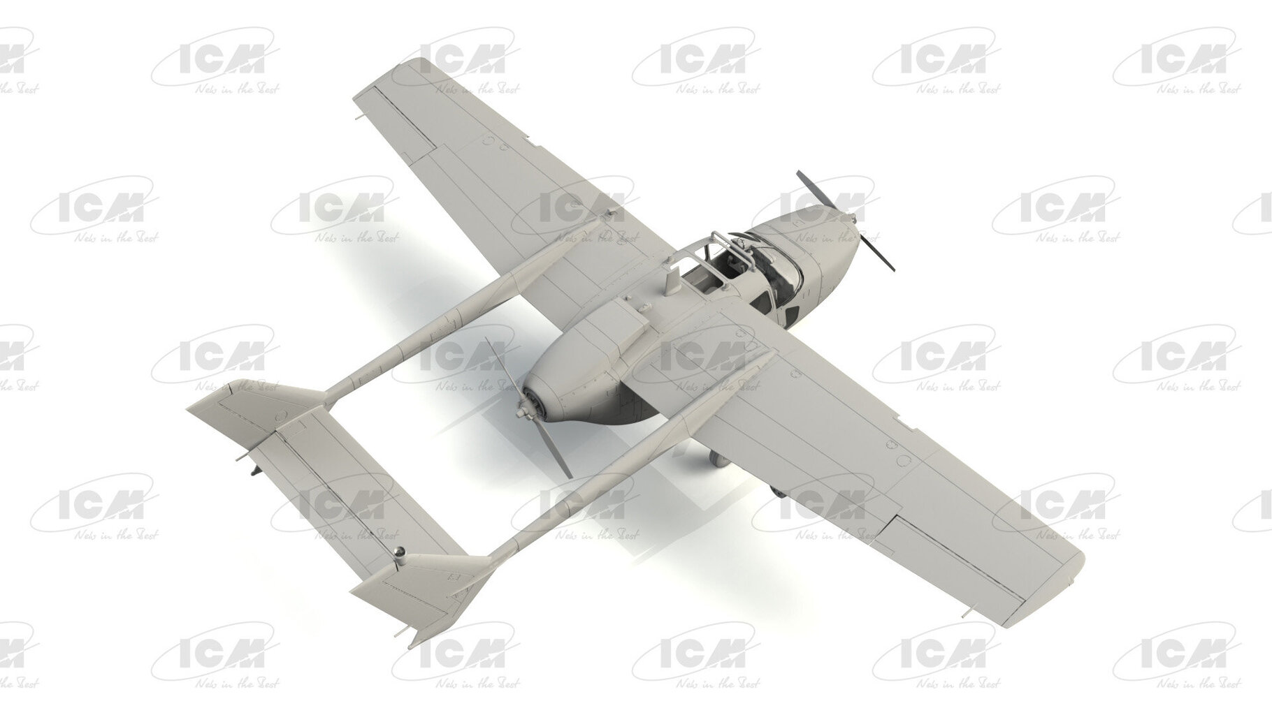 Klijuojamas Modelis ICM 48291 Cessna O-2A US Navy Service 1/48 kaina ir informacija | Klijuojami modeliai | pigu.lt