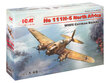 Klijuojamas Modelis ICM 48265 German He 111H-6 North Africa 1/48 цена и информация | Klijuojami modeliai | pigu.lt