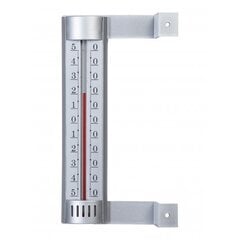 T306 Уличный термометр серебро цена и информация | Психрометры, термометры, измерители pH, ORP | pigu.lt
